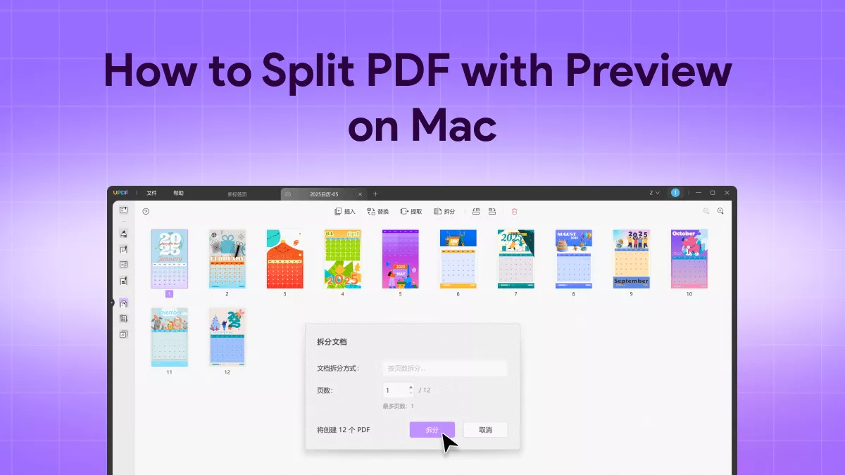 How to Split PDF in Preview on Mac? (The Complete Guide)